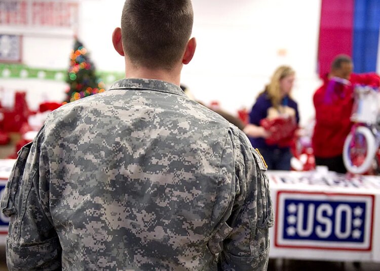 USO helps deployed service members throughout vacation seasons away from residence