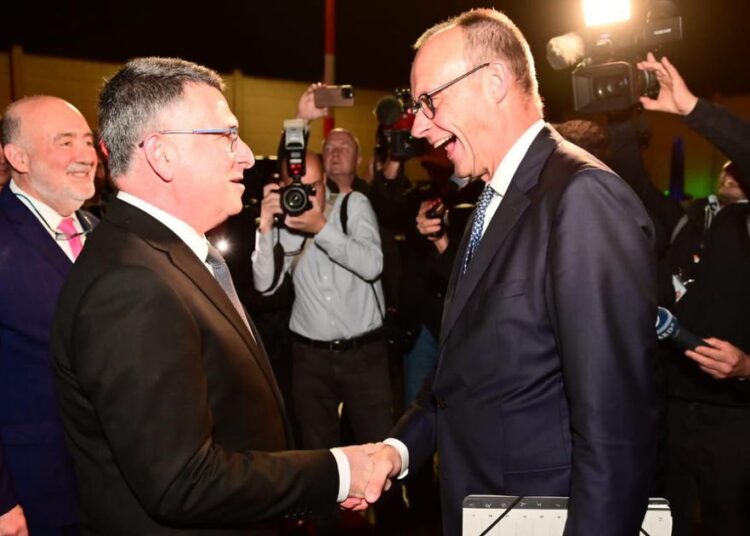 German Chancellor Merz Arrives in Israel Forward of Sunday Assembly With Netanyahu