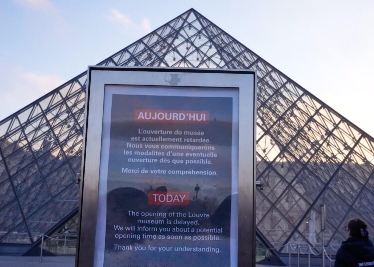 Louvre employees vote to strike in one other blow to the Paris museum Louvre employees vote to strike in one other blow to the Paris museum