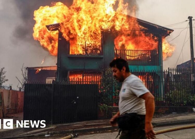 Lethal Chile fires set off state of disaster in Ñuble and Biobío areas