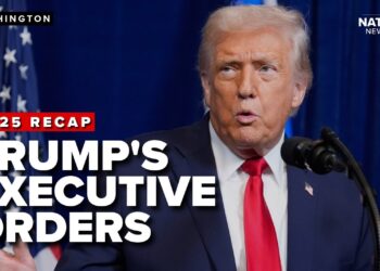 Trump's makes an attempt to broaden presidential powers in 2025