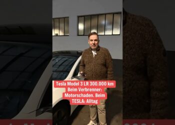 TESLA Mannequin 3 Lengthy Vary mit 300.000km #tesla #teslamodel3 #model3