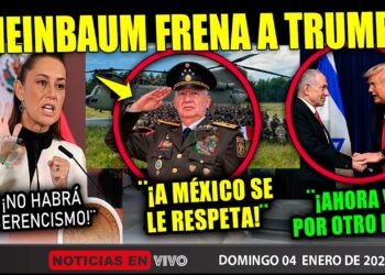 DOMINGAZO! CLAUDIA SHEINBAUM ¡FRENA A TRUMP! ¡MÉXICO NO ES VENEZUELA! ¡AQUÍ SE RESPETA! EJERCITO HOY