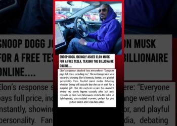 Elon Musk Shocks Followers Responding to Snoop Dogg Tesla Request |
