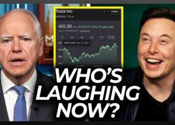 Tim Walz Humiliated as This Chart Provides Elon Musk the Final Snicker