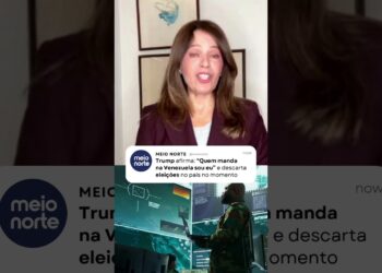 Trump afirma: “Quem manda na Venezuela sou eu” e descarta eleições no país no momento #shorts