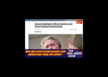 What Was Jeffrey Epstein Affiliate Steve Bannon Doing With Jeffrey?