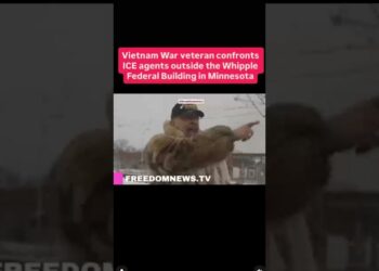 Vietnam Vet Angrily Confronts Trump's ICE in Minneapolis: “a bunch of b*tches”