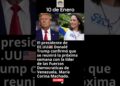 María Corina Machado y Donald Trump se reúnen 🇺🇸🇻🇪🗽🔥