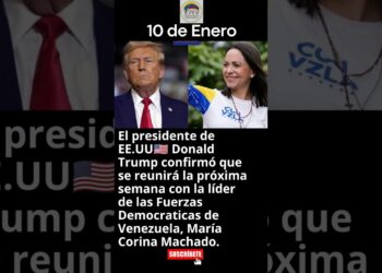 María Corina Machado y Donald Trump se reúnen 🇺🇸🇻🇪🗽🔥