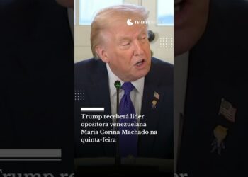 ➡️ Trump receberá líder opositora venezuelana María Corina Machado na quinta-feira