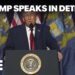 LIVE I President Donald Trump speaks in Detroit to financial membership