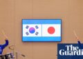 Cymbal of unity? South Korea and Japan leaders bash out Okay-pop hits after summit talks | Japan Cymbal of unity? South Korea and Japan leaders bash out Okay-pop hits after summit talks | Japan