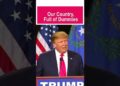 Trump Calls Out the Dummies 🗣️😜 #trump #donaldtrump #uspresident #maga #rally #debates