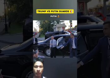 Putin’s Fearless Safety 🦅 | Trump Fails 😳 #shorts