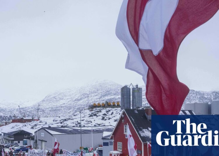 Hundreds of Greenlanders march in opposition to Trump’s takeover menace | Greenland