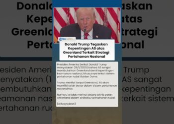 Trump Blak-blakan AS Butuh Greenland demi Keamanan Nasional dan Pertahanan Rudal Golden Dome