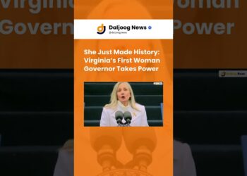 She Simply Made Historical past: Virginia’s First Girl Governor Takes Energy