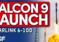 SpaceX Falcon 9 launches Starlink 6-100