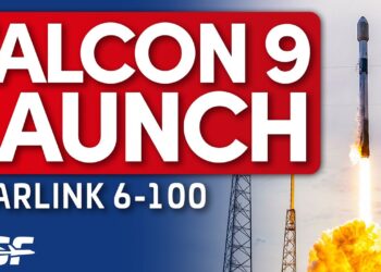 SpaceX Falcon 9 launches Starlink 6-100