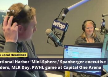 Nationwide Harbor ‘Mini-Sphere,’ Spanberger govt orders, MLK Day, PWHL sport at Capital One Enviornment