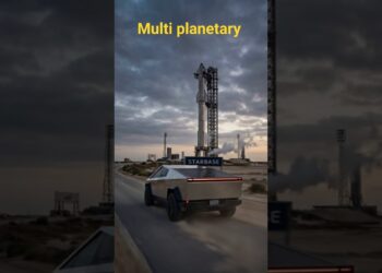 Starbase to Crimson Planet.  #tesla #mars #spacex starship