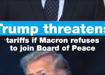 Trump threatens France 200% tariffs if Macron refuses to hitch Board of Peace • FRANCE 24 English