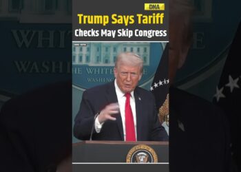 Trump Information: US President Donald Trump Says Congress Might Not Be Wanted for Tariff Dividend Checks