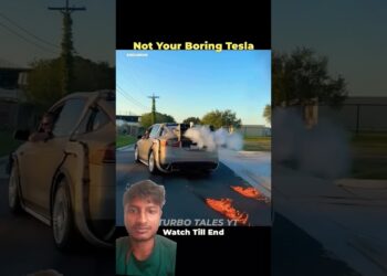 Not your boring tesla #automobile #carlover #viral #bmw #shorts #vehicle #tesla