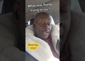 What was President Trump making an attempt to say?