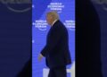 Trump Greets ‘Many Mates, 'a Few Enemies' at Davos