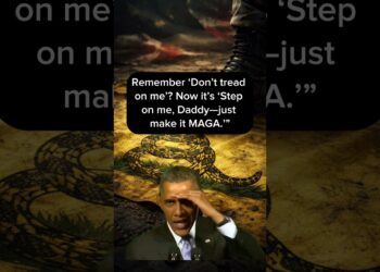 Keep in mind ‘Don’t tread on me’? #trump #maga #vance #obama #shorts #meme