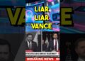 JD VANCE IS A LIAR – COVERS FOR ICE WHO KILL