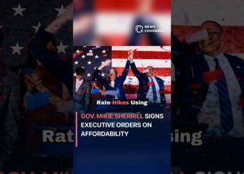 Power Charges: Gov. Mikie Sherrill Indicators Government Orders on Affordability #politics