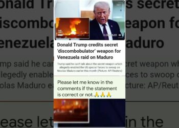 Donald Trump credit secret 'discombobulator' weapon for Venezuela raid on Maduro
