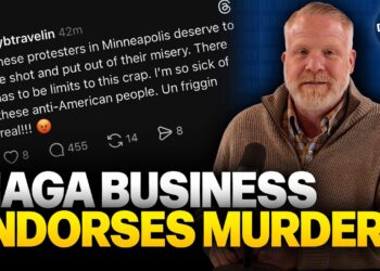 MAGA Enterprise Proprietor Panics After Posting “PROTESTERS DESERVE TO BE SHOT & PUT OUT OF THEIR MISERY!”