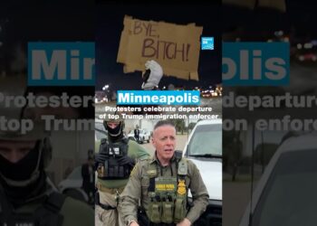 Minneapolis: Protesters have a good time departure of high Trump immigration enforcer • FRANCE 24 English