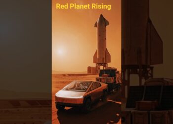 Mars 2050: Arrival #shorts  #spacex #mars #cybertruck