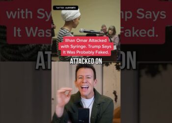 Ilhan Omar Attacked with Syringe. Trump Says It Was Most likely Faked.