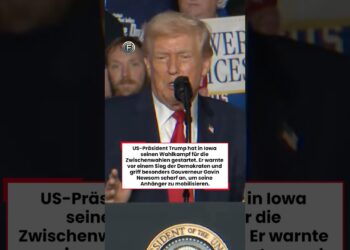 Trump startet Wahlkampf für Zwischenwahlen 2026 und attackiert Demokraten