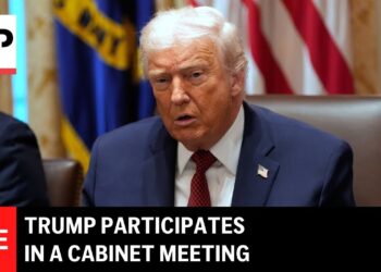 LIVE: Trump participates in a Cupboard assembly