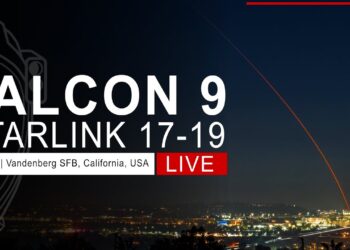 SpaceX Launches Starlink 17-19 Mission from SLC-4E Vandenberg, California