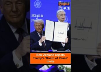 New Zealand rejects Trump's 'Board of Peace' invite