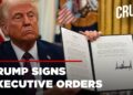 LIVE | US President Trump Indicators Govt Orders Amid Iran Tensions, Anti-ICE Protests | Oval Workplace