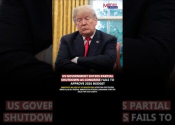 US authorities enters partial shutdown #usa #authorities #shutdown #donaldtrump #information #shorts