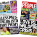 ‘PM is popping UK into navy pygmy’ and ‘Love Island wildfire disaster’