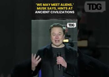 #watch | Elon Musk Says People Could Meet Aliens Throughout US Conflict Secretary’s SpaceX Go to | #shorts