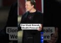 Elon Musk Reveals Wealth Stress 🔥 #richmindset #elonmusk #motivation #billionaire #sigma #wealth