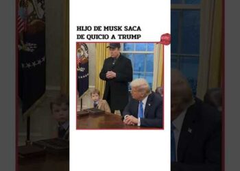 El hijo de Elon Musk saca de sus casillas a Trump en la Casa Blanca