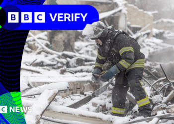 BBC Confirm Stay: Ukraine substation fireplace leaves metropolis with out energy in freezing temperatures